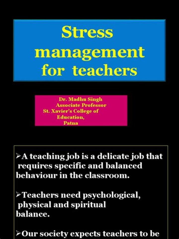 Stress Management for Teachers: Essential PDF Guide