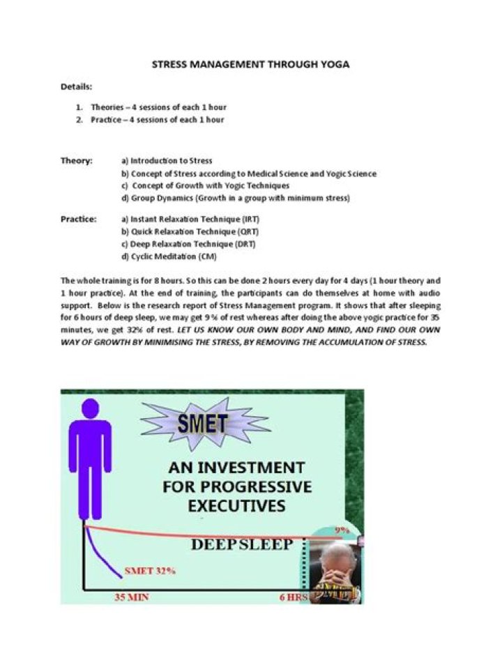 Stress Management Through Yoga: PDF Guide to Calm & Clarity