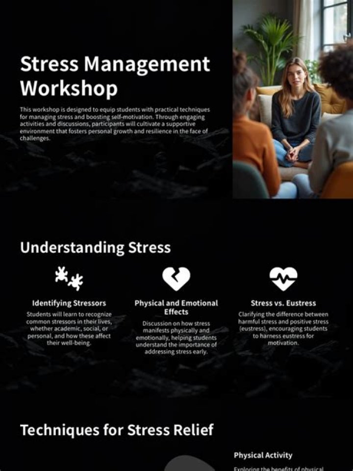 Stress Management Workshop PDF: Master Stress Relief in 60 Minutes