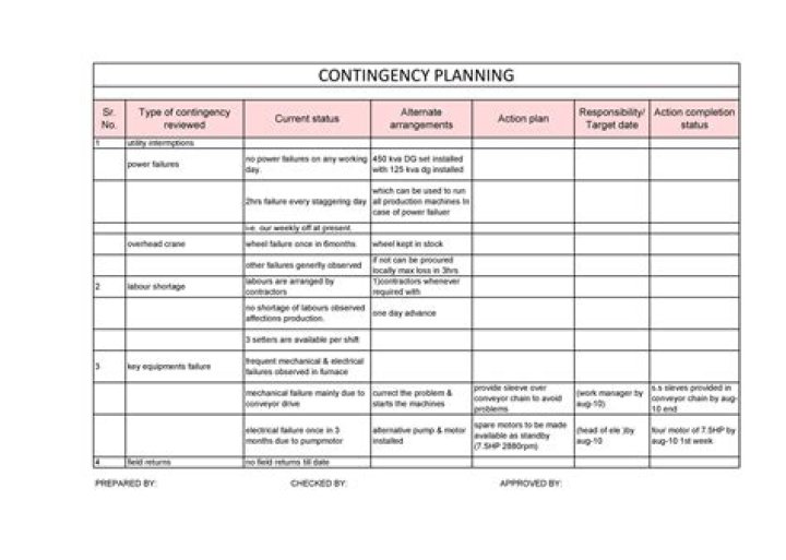 Strike Contingency Plan PDF: Prepare for Work Disruptions