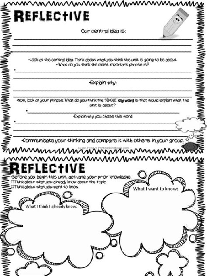 Student Reflection Sheet PDF – Easily Downloadable Reflection Template