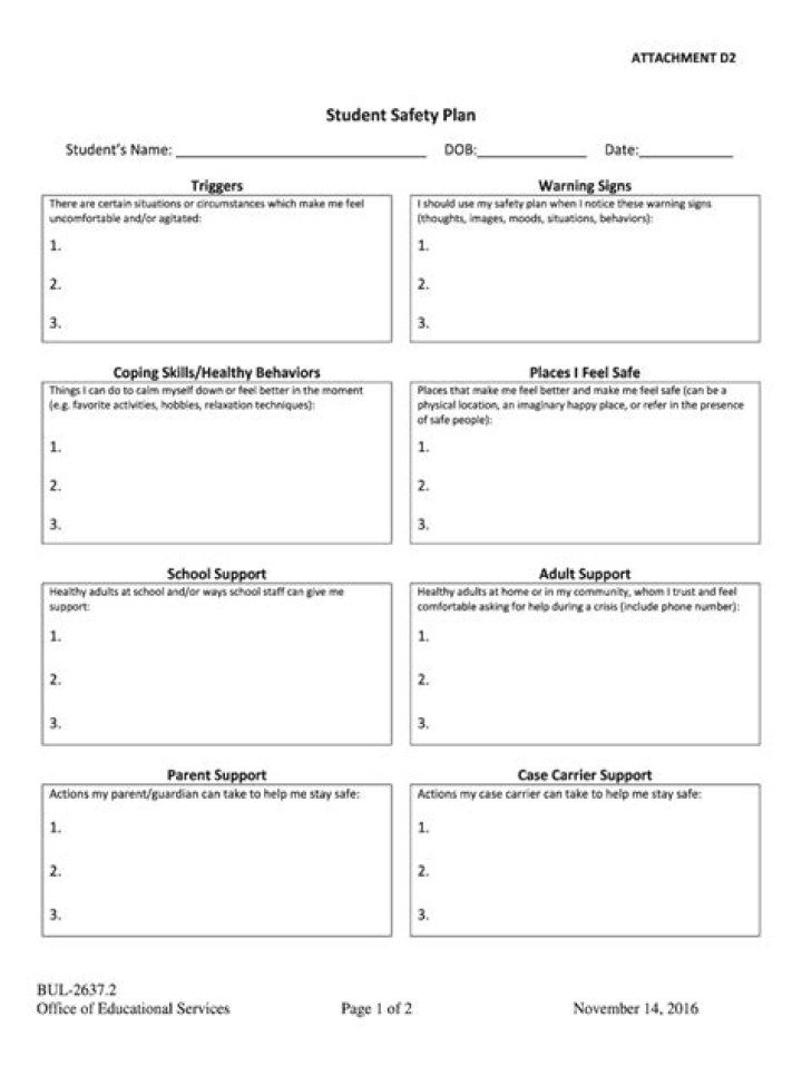 Student Safety Plan PDF: Essential Guide for Schools & Parents