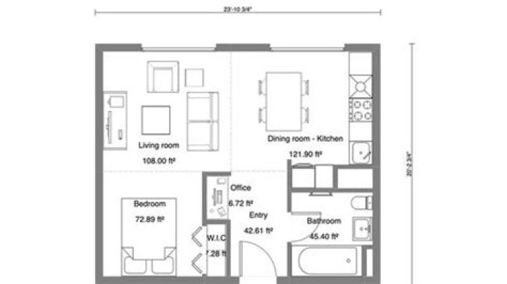 Download Free Studio Apartment Floor Plans PDF