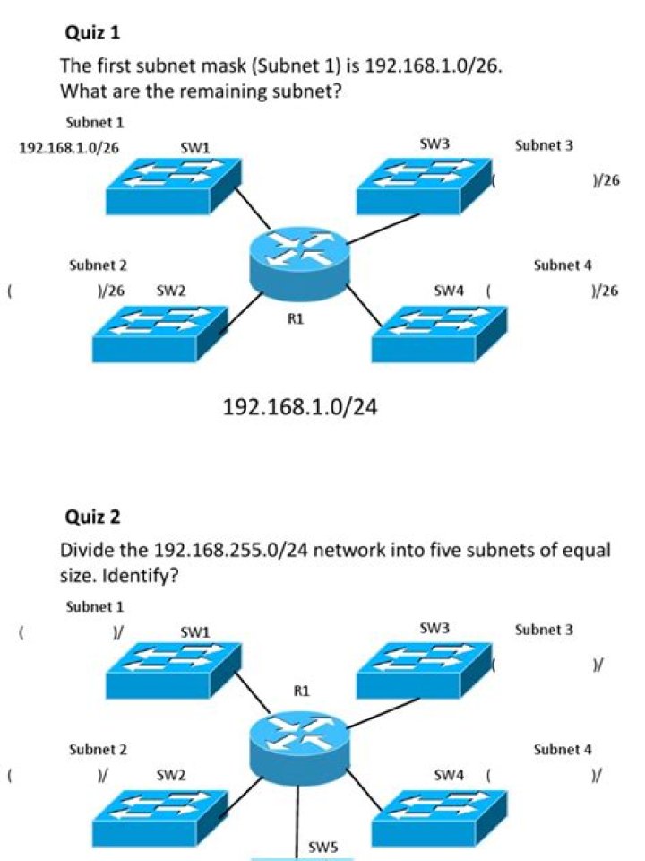 Subnetting Questions PDF: Expert Practice Problems & Answers