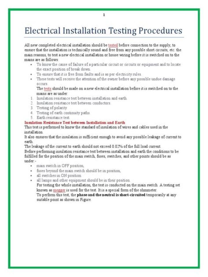 Substation Equipment Testing Procedure PDF – Safe & Compliant Testing Guide
