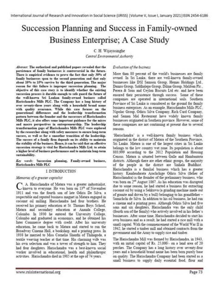 Succession Planning in Family Business: Essential PDF Guide