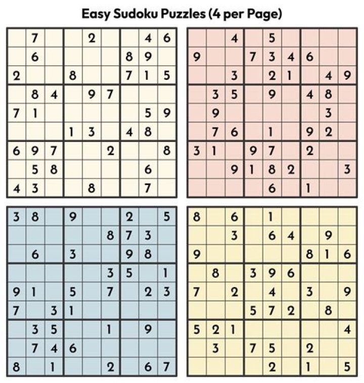 Sudoku with Answers PDF Easy – Solve Quickly & Perfectly