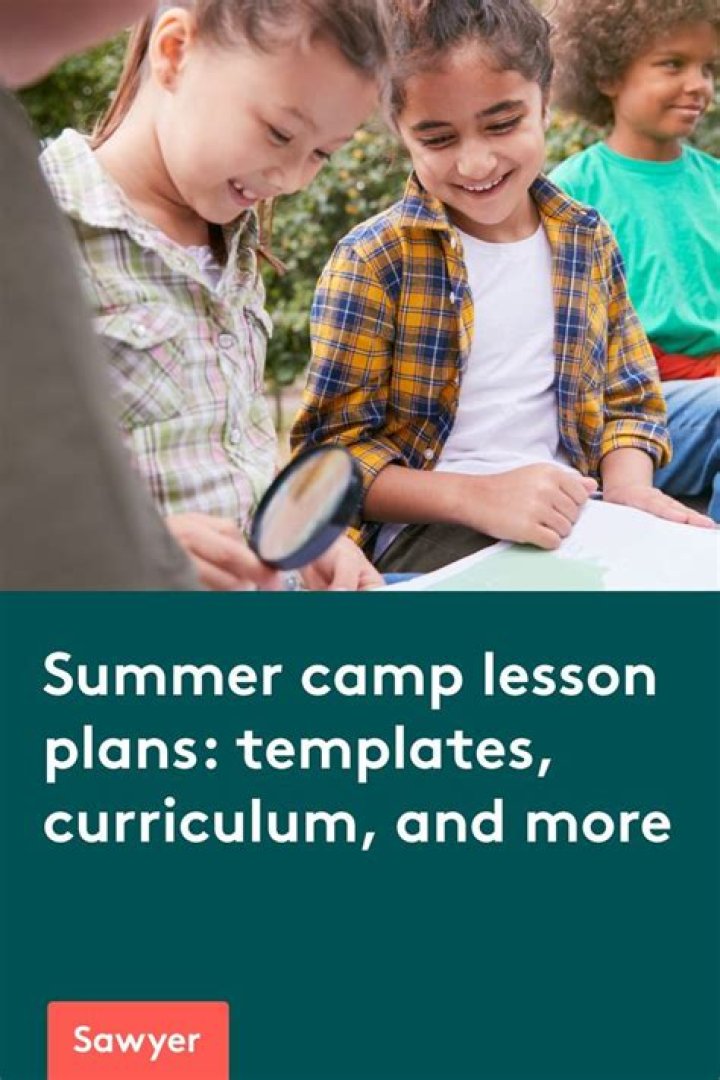 Summer Camp Lesson Plans PDF – Free Printable Lesson Plans