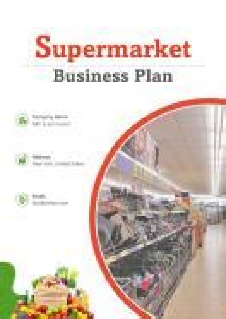 Supermarket Business Plan PDF Free Download – Step-by-Step Guide