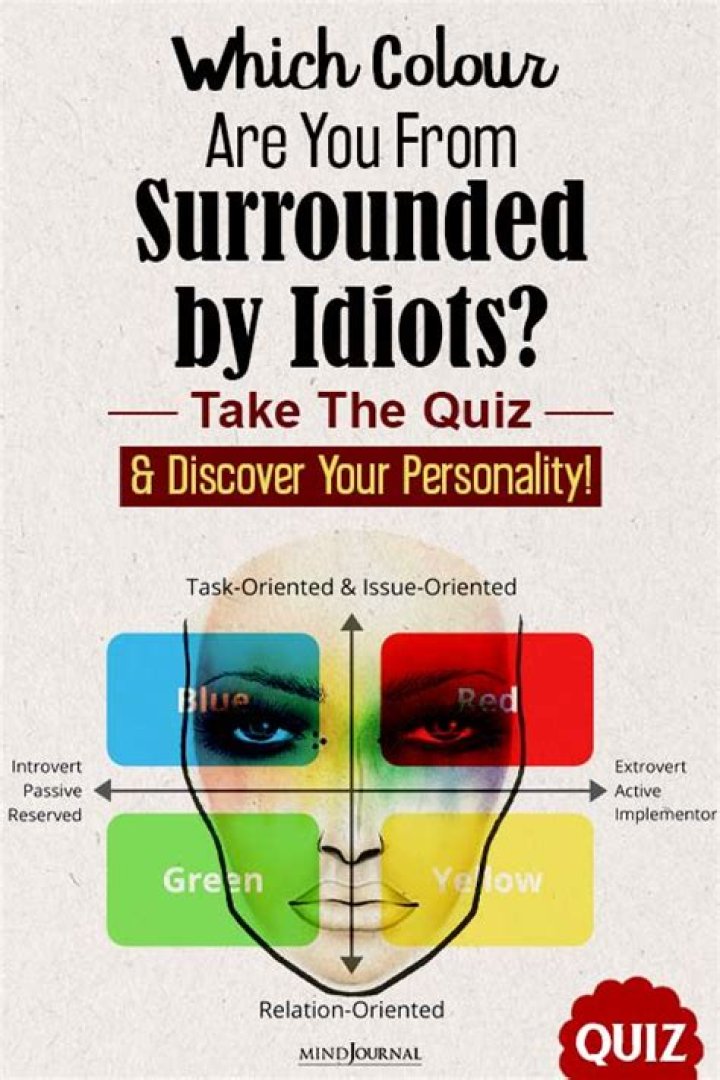 Free Idiots Color Test PDF: See Who’s Really Surrounding You