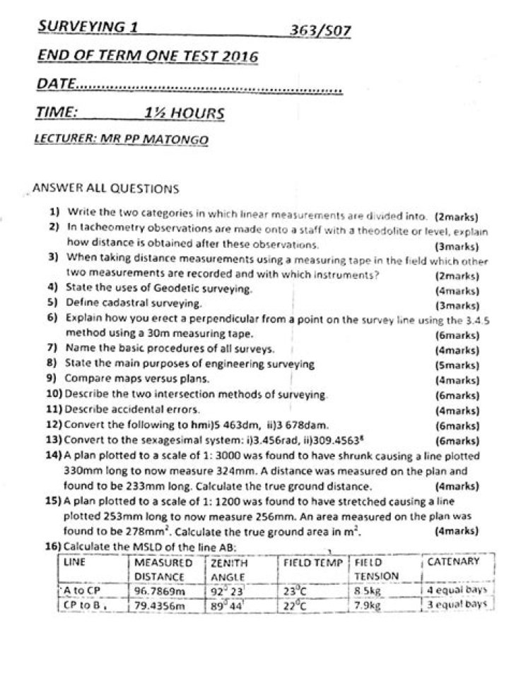 Surveying Questions PDF: Essential Questions for Every Project