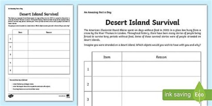 Survival Activity Worksheet PDF: Essential Skills for Emergency Preparedness