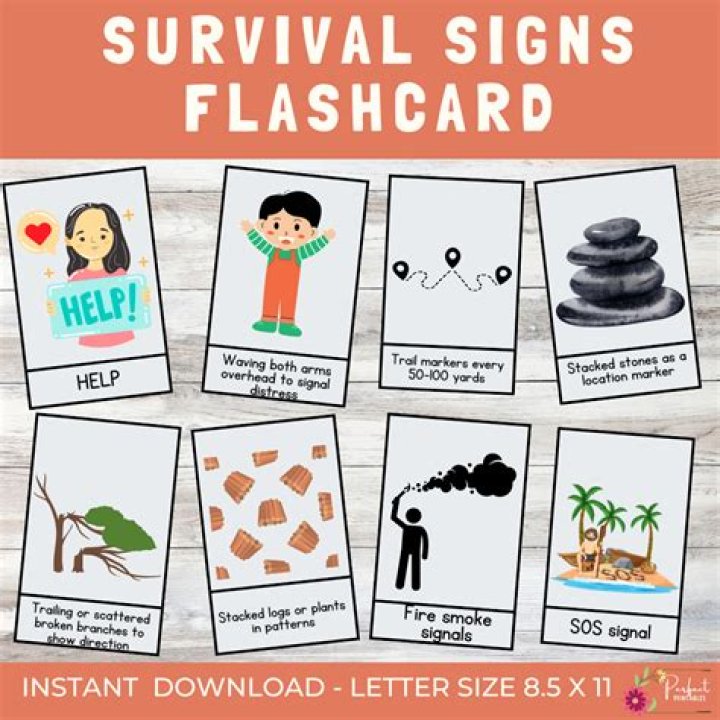 Survival Signs Worksheets PDF: Essential Survival Skills Training