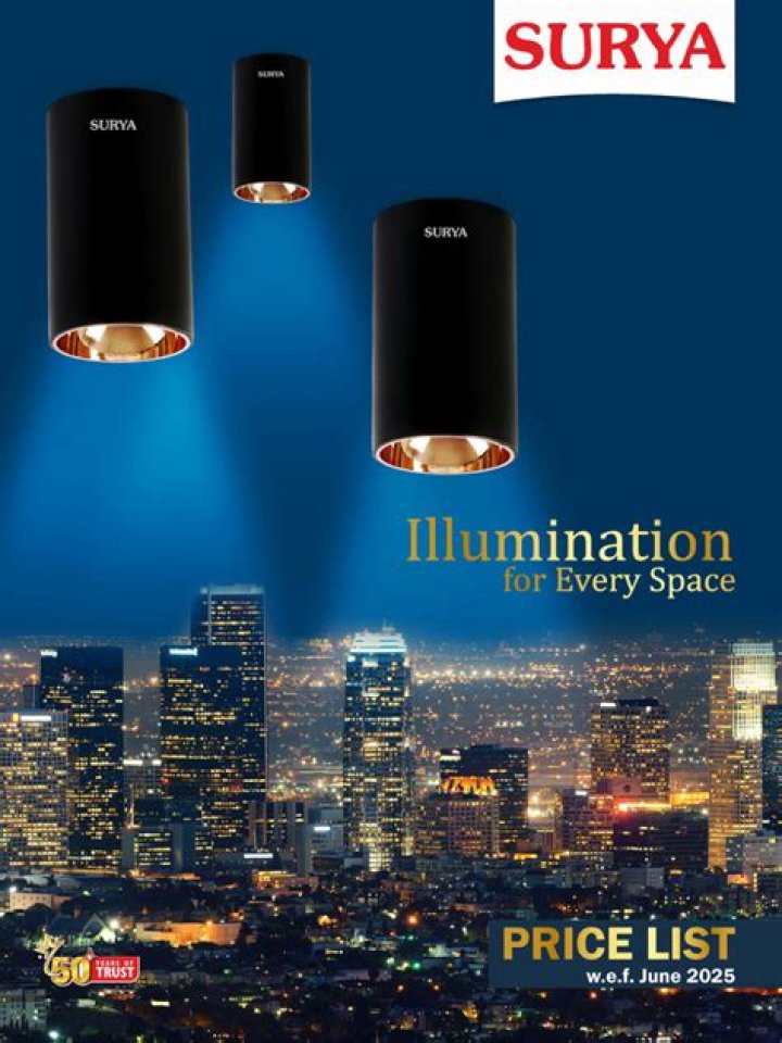 Surya Lighting 2017 Price List PDF – Affordable Solar Lighting Prices Revealed