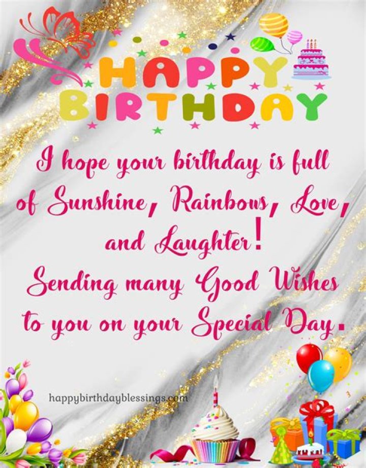 Sweet Birthday Wishes and Greetings for Loved One.