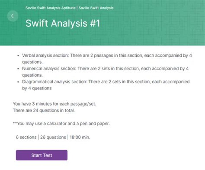 Swift Analysis Aptitude Test Answers PDF – Instant Download