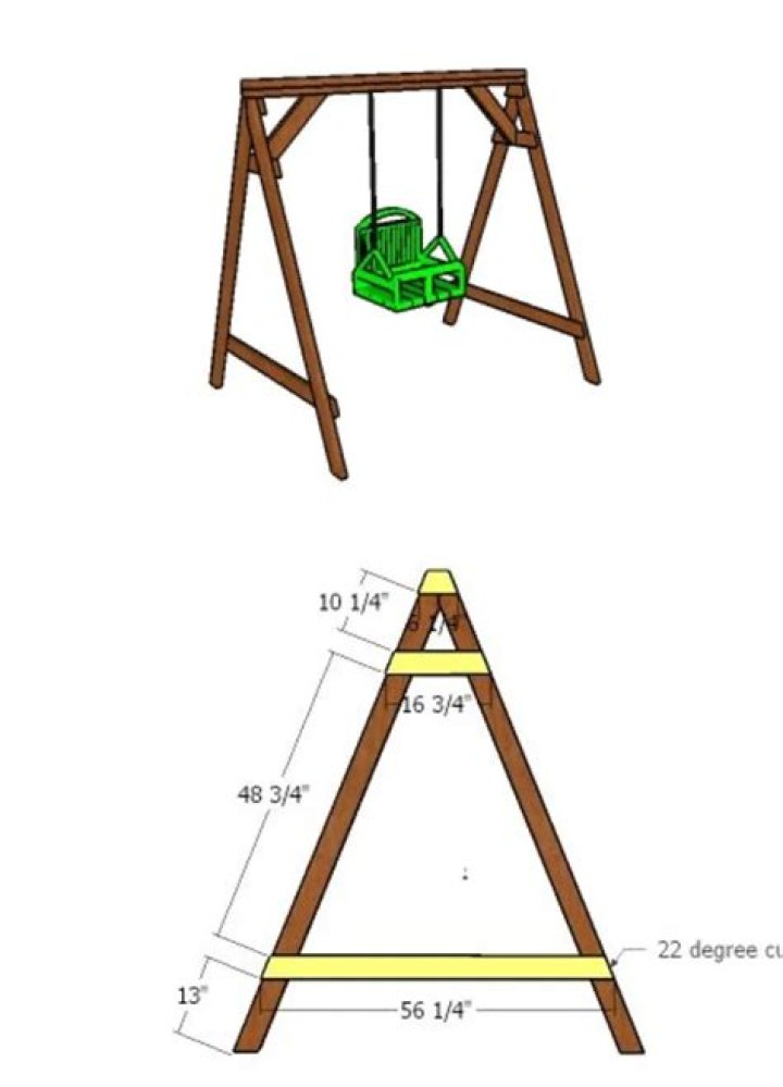Free PDF Swing Set Plans for Backyard DIY
