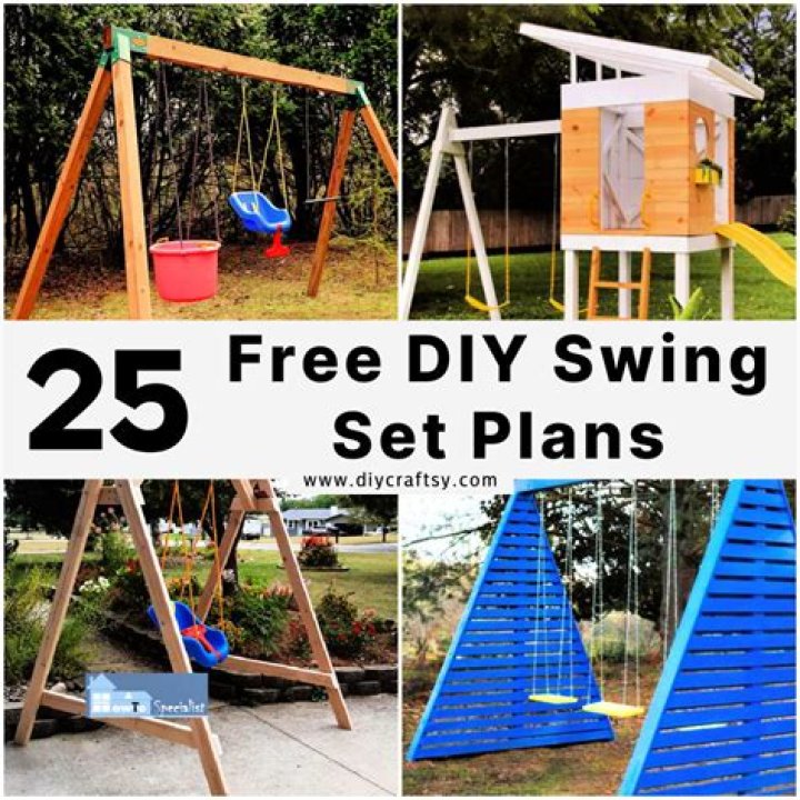 Swing Set Plans PDF: Build Your Own Backyard Playground