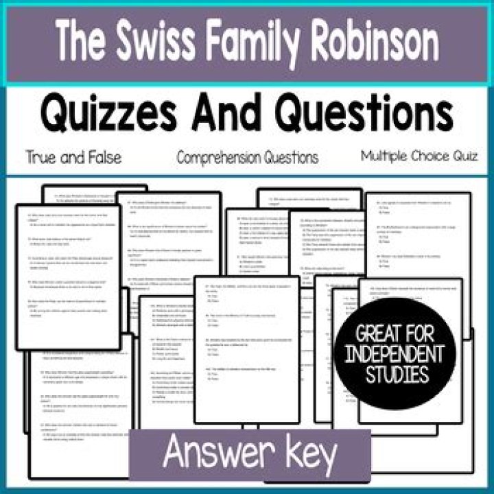 Swiss Family Robinson: Essential Questions & Answers PDF for Kids