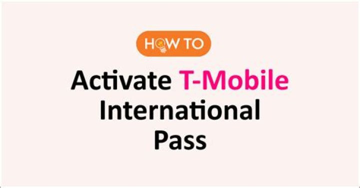 T-Mobile International Pass Countries List PDF: All Destinations Covered