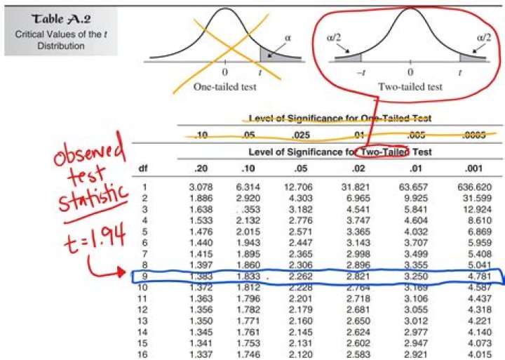 Free T Test Notes PDF: Study Guide & Formulas