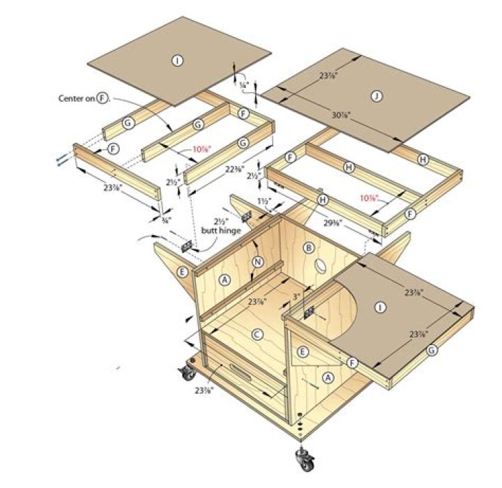 Free Table Saw Station Plans PDF for DIY Crafters