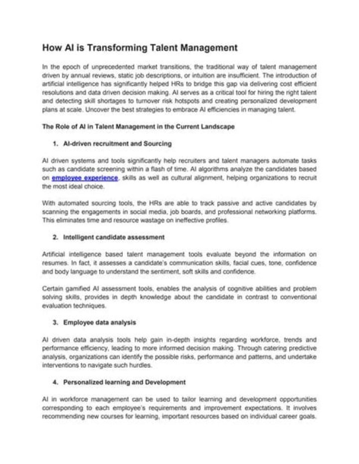 Essential Talent Management Articles in PDF Format