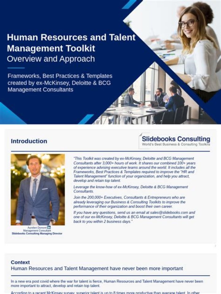 Talent Management Toolkit PDF: Boost HR Effectiveness