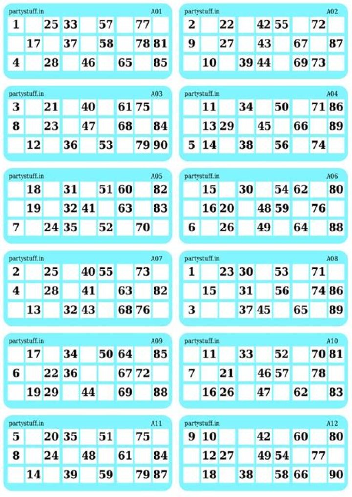 Download Free Tambola Sheets PDF for Instant Game Play
