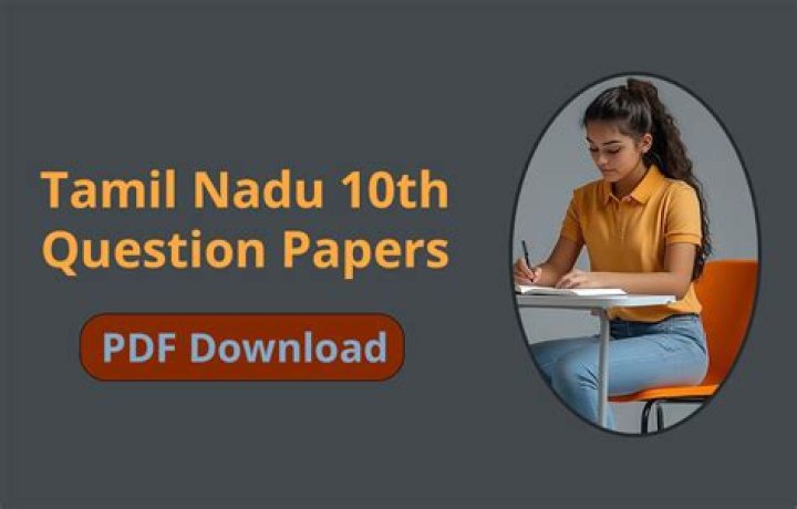 Free Tamilnadu State Board 10th Question Papers PDF Download