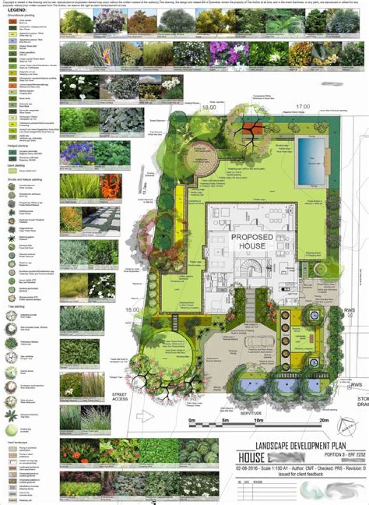Tampa Residential Landscape Design Plans PDF for Your Home
