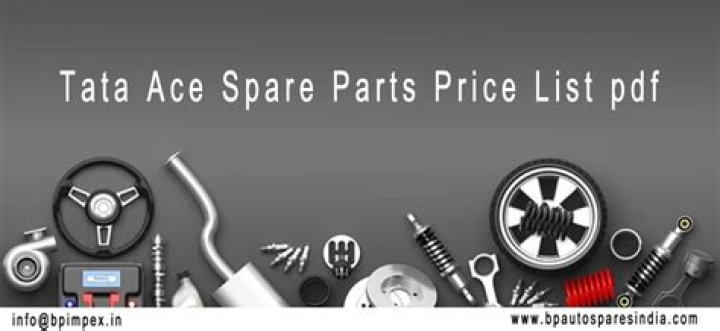 Tata Truck Spare Parts Price List PDF – Download Instant Savings