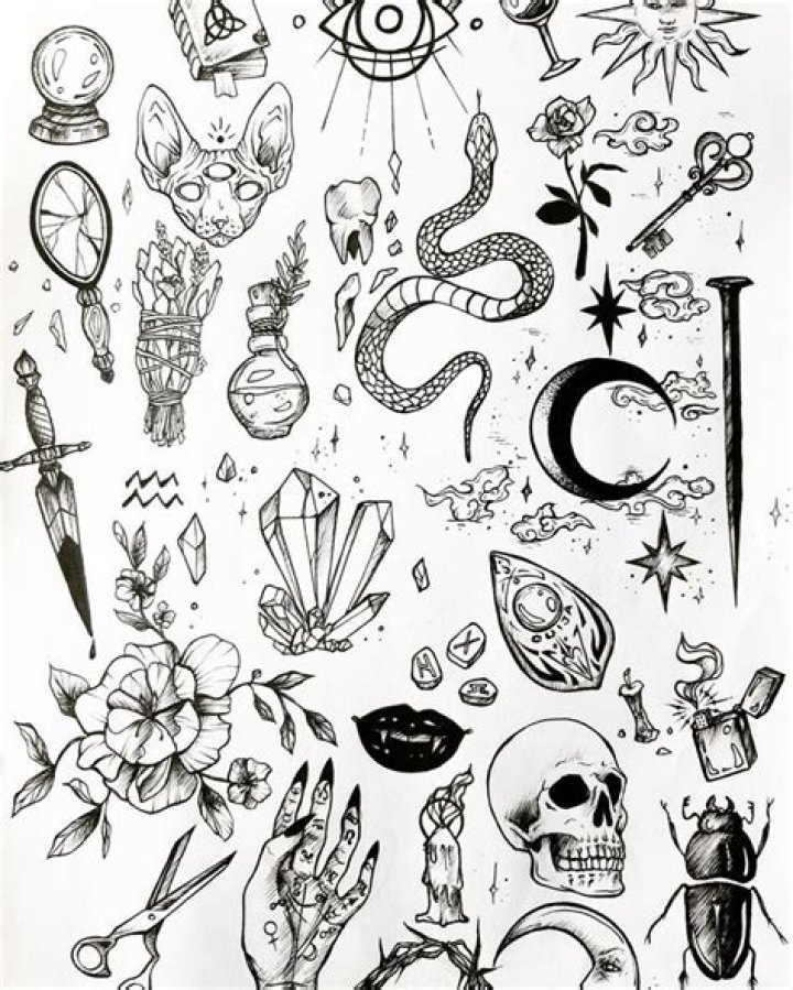 Free Tattoo Flash Sheets PDF – Download Instant Designs