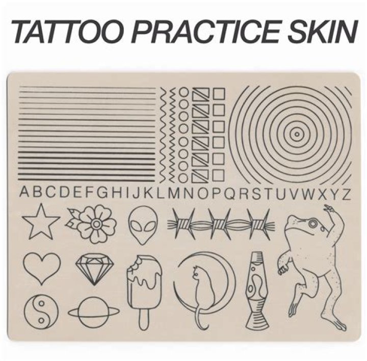Free Tattoo Practice Sheets PDF – Perfect for Beginners