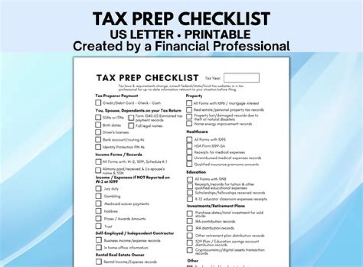 Affordable Tax Prep Price List PDF – Full Cost Breakdown