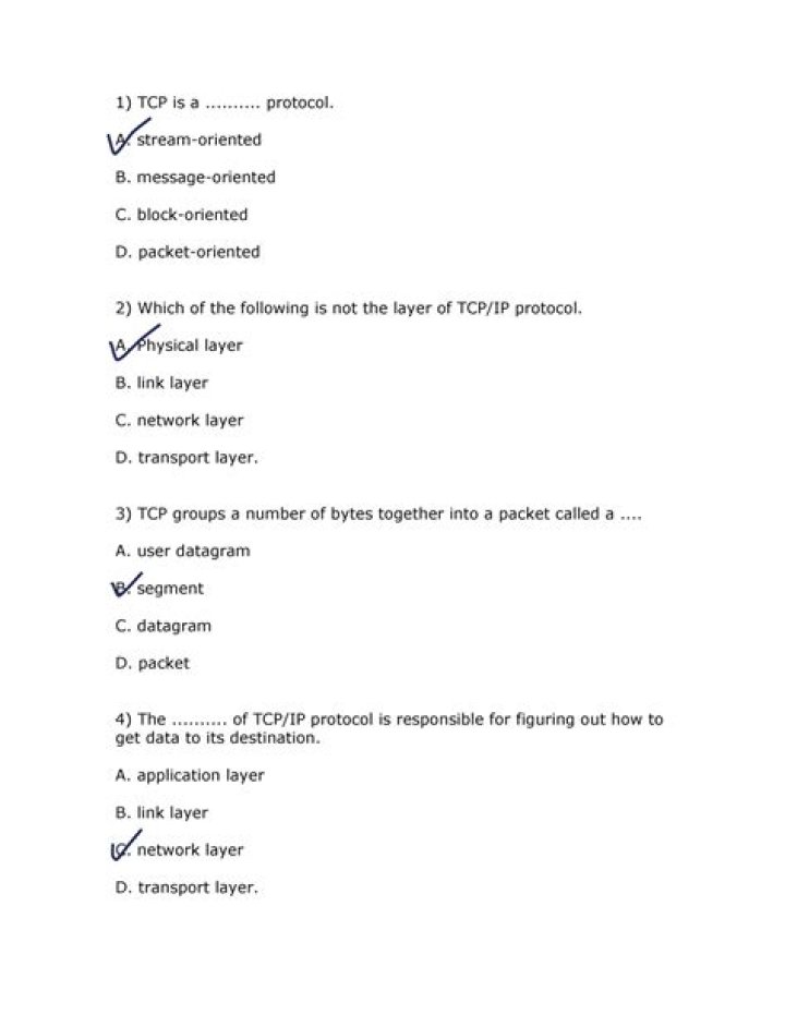 TCP/IP MCQ Questions and Answers PDF – Exam-Ready Study Guide