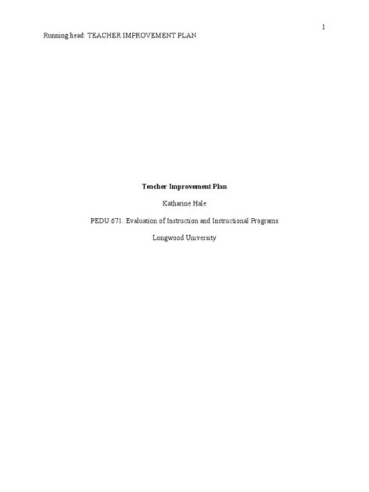 Effective Teacher Improvement Plan PDF: Boost Classroom Results