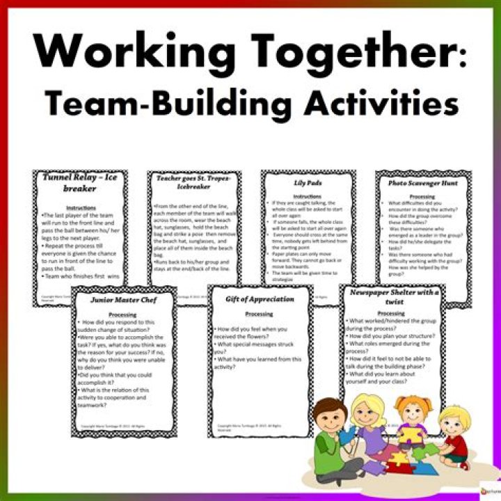 Free Team Building Worksheets PDF for Effective Group Activities