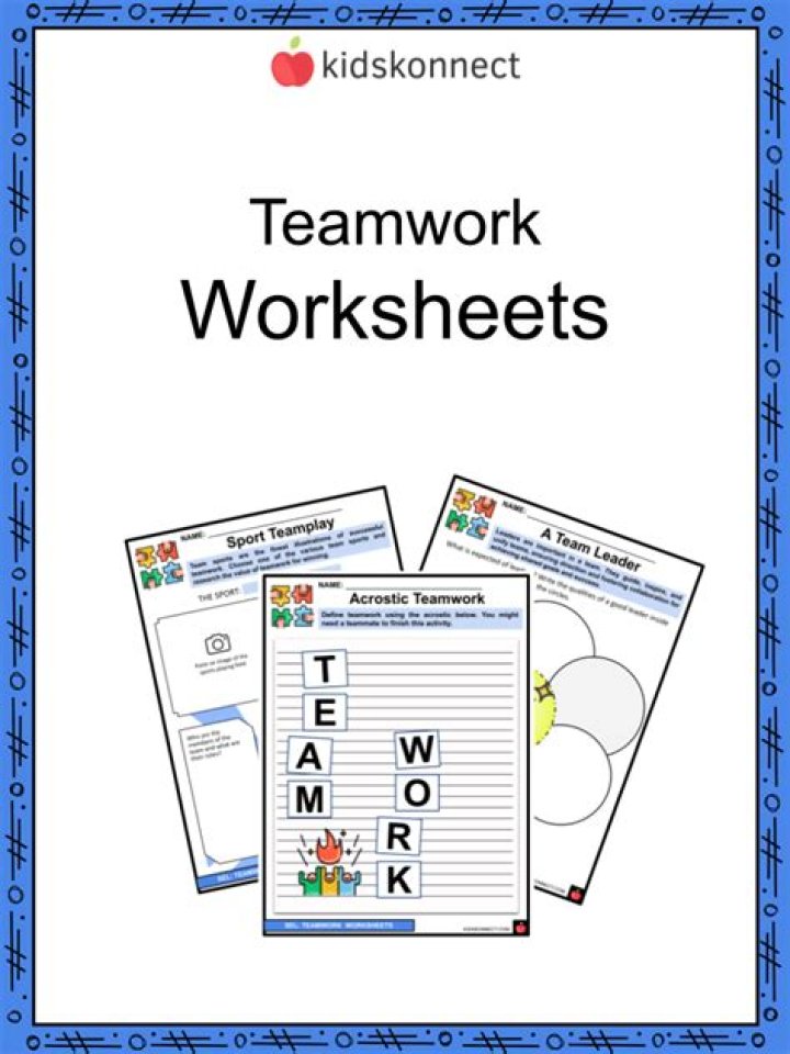 Teamwork Worksheet PDF – Boost Collaboration Skills Today