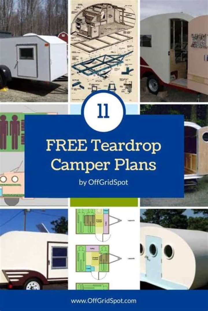 Free Teardrop Trailer Plans PDF – Build Your Dream Camper