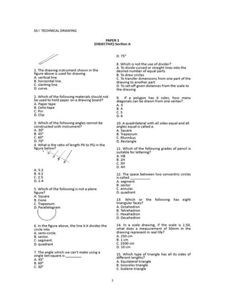 Master Technical Drawing Questions & Answers: PDF Guide