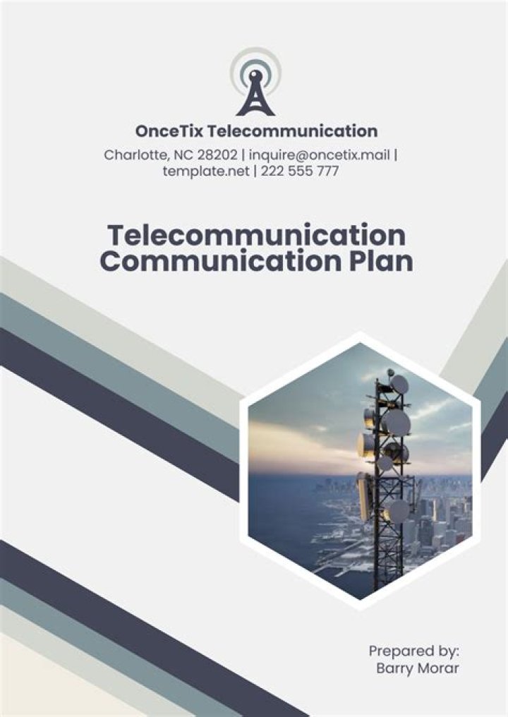Telecommunications Business Plan PDF for Successful Launch