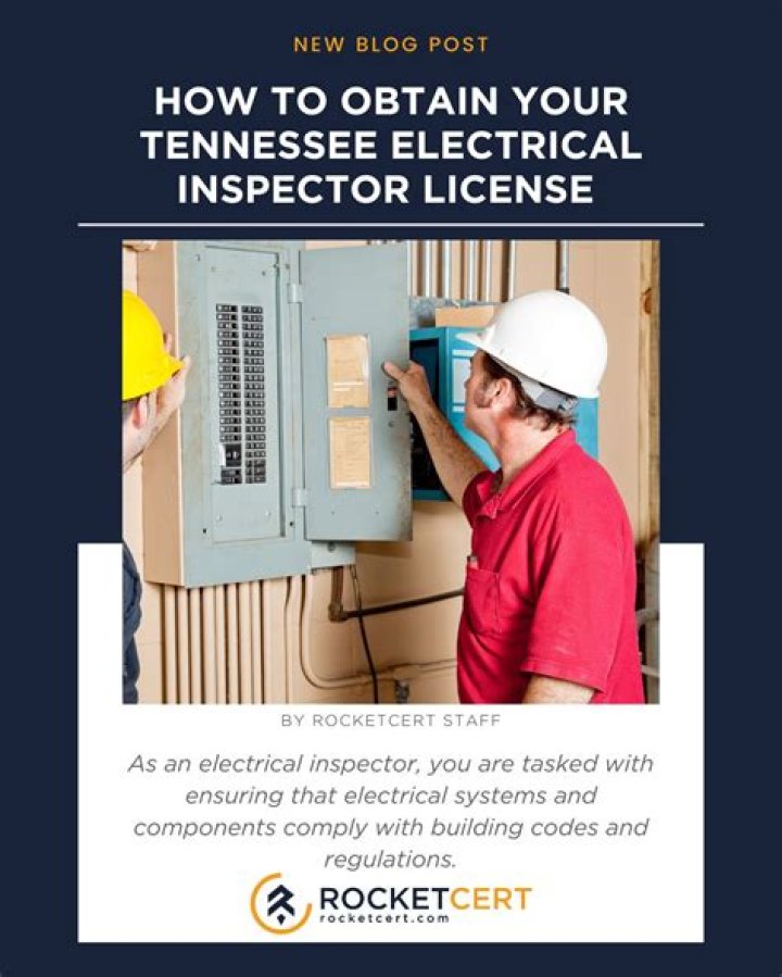 Tennessee Electrical Inspector List PDF for Licensed Pros