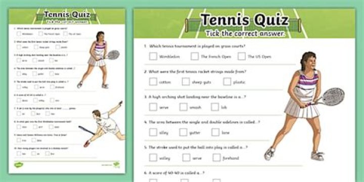 Tennis Quiz Questions and Answers PDF – Test Your Knowledge Now