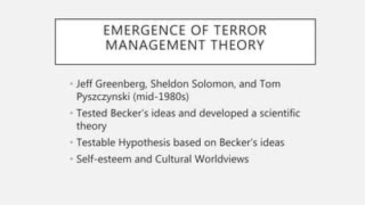 Terror Management Theory PDF: Key Insights and Analysis
