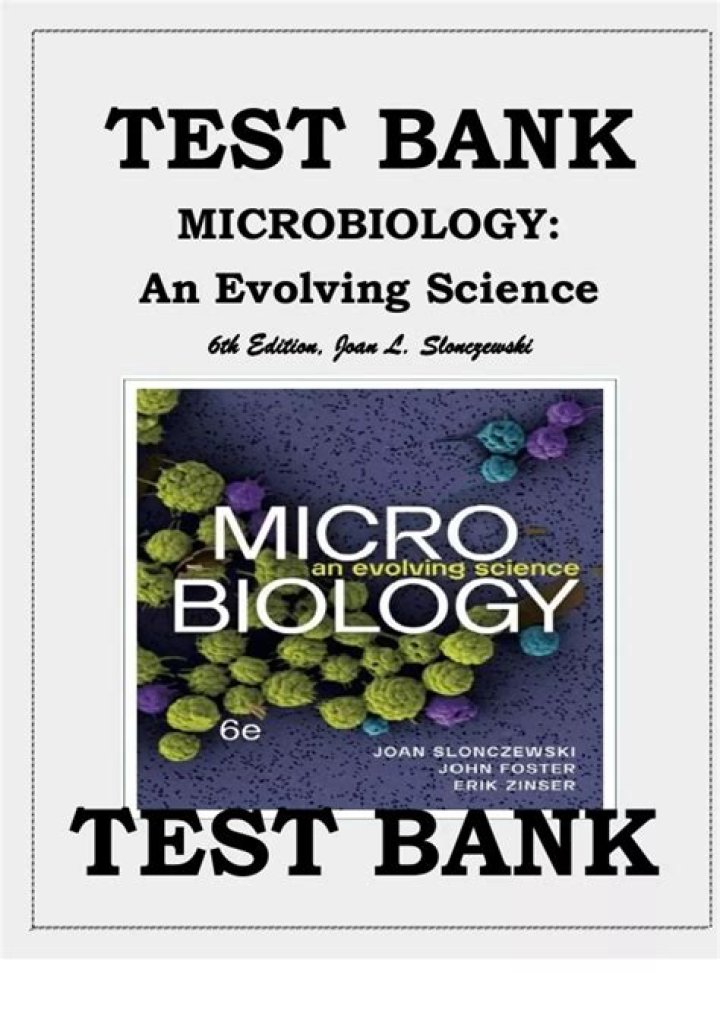 Test Bank Microbiology PDF: Essential Exam Prep Resources