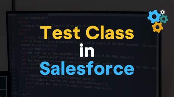 How to Create a Test Class in Salesforce PDF Report