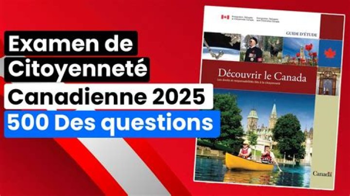 Test de Citoyenneté Canadienne PDF Gratuit à Télécharger