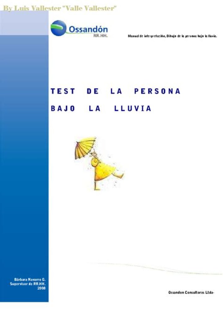 Test Persona Bajo la Lluvia PDF: Evalúa tu Resistencia en Condiciones Extremas