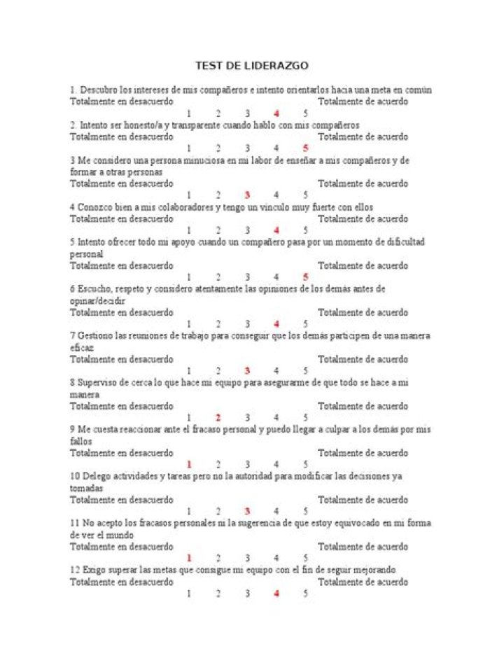 Test de Liderazgo PDF: Evalúa Tu Estilo y Mejora tu Ejecución